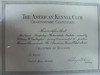 Championship Certificate
