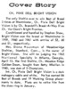 Pixie Dell Bright Vision - cover story - Sheltie Special Jan 1963